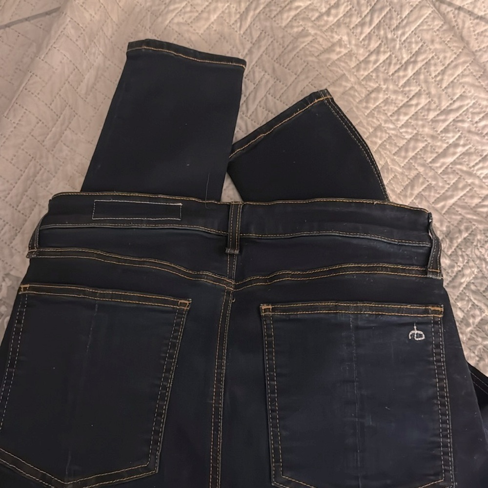 NWOT Rag & Bone Cate Mid Rise Ankle Skinny Women's Blue Jeans Size 29 - Picture 2 of 14